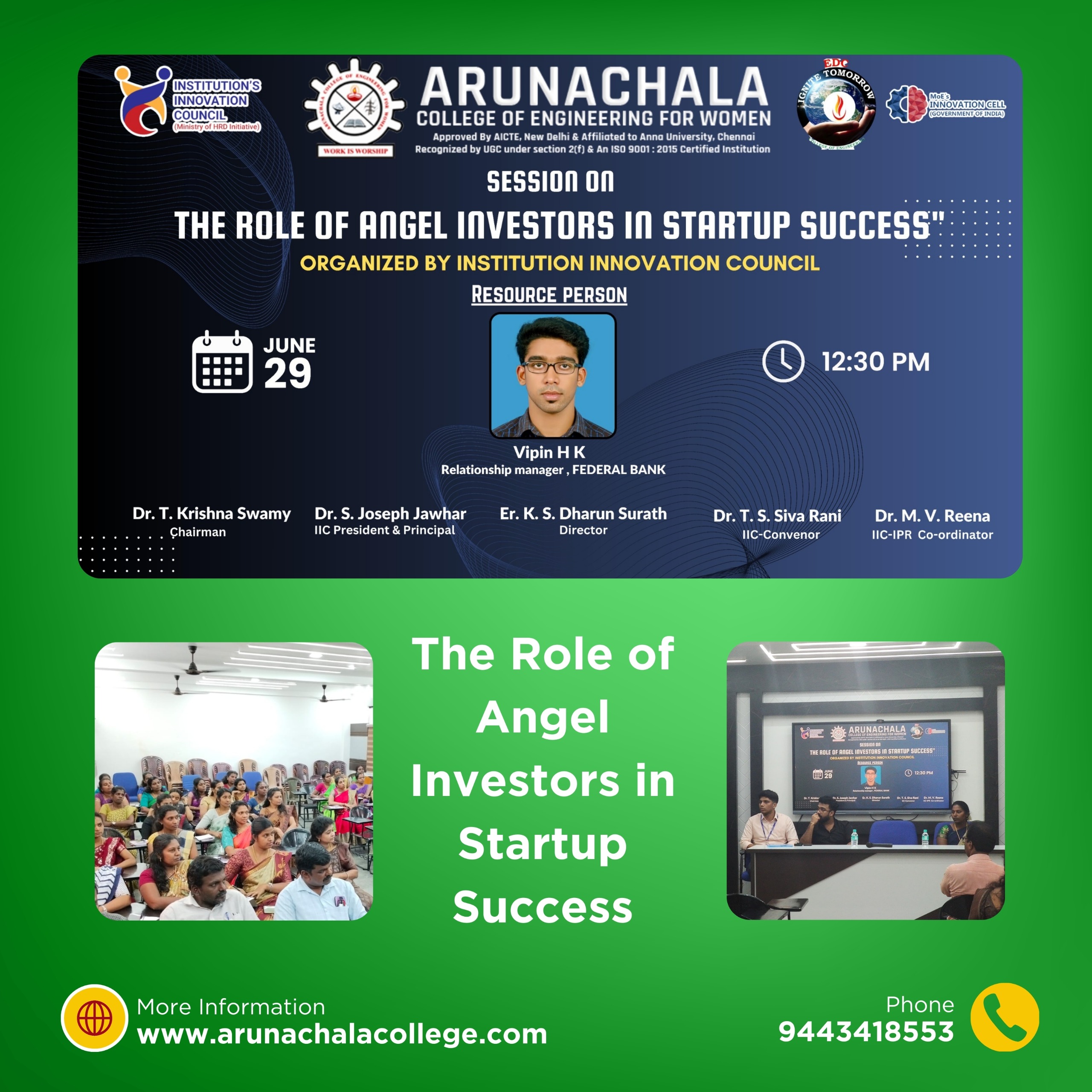 Role Angel investor in Startup